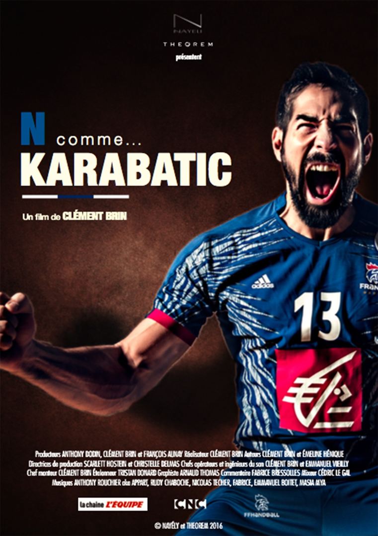 Affiche du court métrage N comme… Karabatic (2016) de Clément Brin. Voir N comme… Karabatic en streaming / torrent sur meilleurs-films.fr