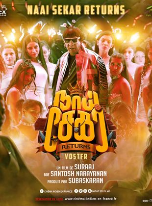 Affiche du film Naai Sekar Returns (2022) de Suraj. Voir Naai Sekar Returns en streaming / torrent sur meilleurs-films.fr