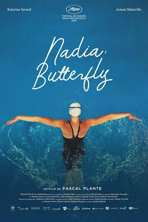 Affiche du film Nadia, Butterfly (2020) de Pascal Plante. Voir Nadia, Butterfly en streaming / torrent sur meilleurs-films.fr