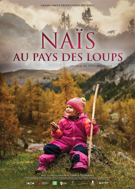 Affiche du court métrage Naïs au Pays des Loups (2025) de Rémy Masseglia. Voir Naïs au Pays des Loups en streaming / torrent sur meilleurs-films.fr