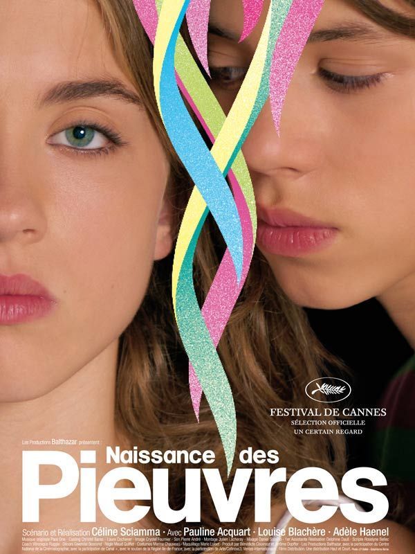 Affiche du film Naissance des pieuvres (2007) de Céline Sciamma. Voir Naissance des pieuvres en streaming / torrent sur meilleurs-films.fr