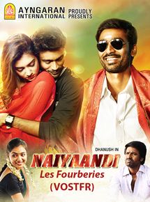 Affiche du film Naiyaandi-Les Fourberies (2013) de A. Sarkunam. Voir Naiyaandi-Les Fourberies en streaming / torrent sur meilleurs-films.fr