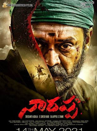 Affiche du film Narappa (2021) de Srikanth Addala. Voir Narappa en streaming / torrent sur meilleurs-films.fr