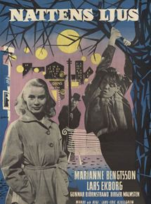 Affiche du film Nattens Ljus (1957) de Lars-Eric Kjellgren. Voir Nattens Ljus en streaming / torrent sur meilleurs-films.fr
