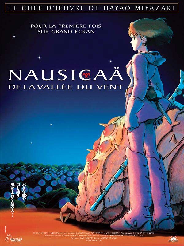 Affiche du film Nausicaä de la vallée du vent (1984) de Hayao Miyazaki Affiche du film Nausicaä de la vallée du vent (1984) de Hayao Miyazaki. Voir Nausicaä de la vallée du vent en streaming / torrent sur meilleurs-films.fr