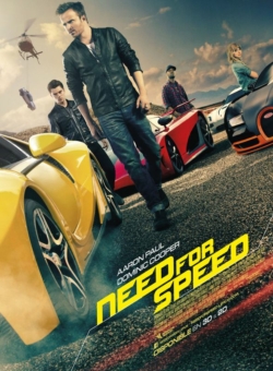 Affiche du film Need for Speed (2014) de Scott Waugh.