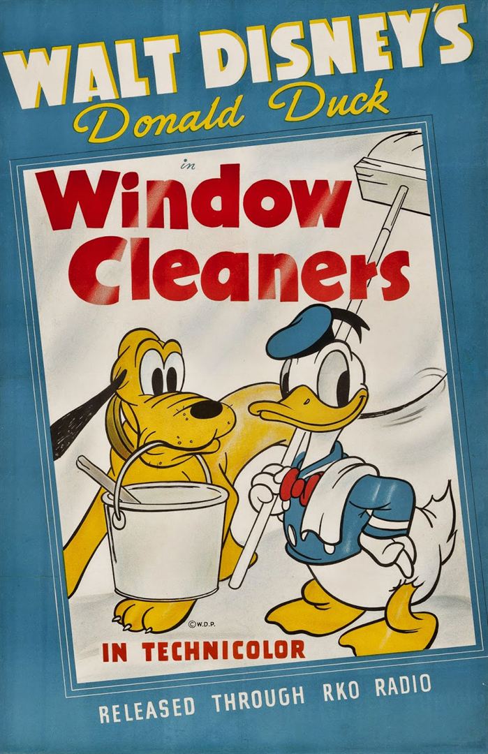 Affiche du court métrage Nettoyeurs de carreaux (1940) de Jack Hannah. Voir Nettoyeurs de carreaux en streaming / torrent sur meilleurs-films.fr