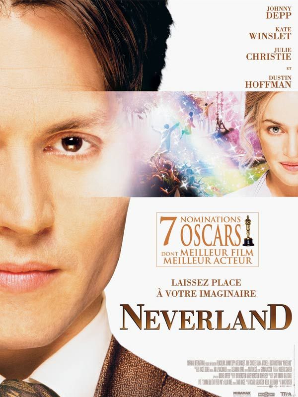 Affiche du film Neverland (2004) de Marc Forster Affiche du film Neverland (2004) de Marc Forster. Voir Neverland en streaming / torrent sur meilleurs-films.fr