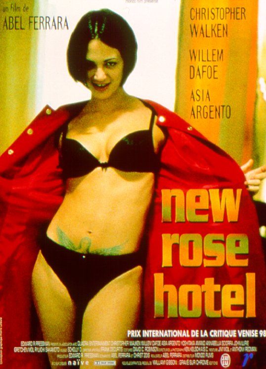 Affiche du film New Rose Hotel (1998) de Abel Ferrara Affiche du film New Rose Hotel (1998) de Abel Ferrara. Voir New Rose Hotel en streaming / torrent sur meilleurs-films.fr