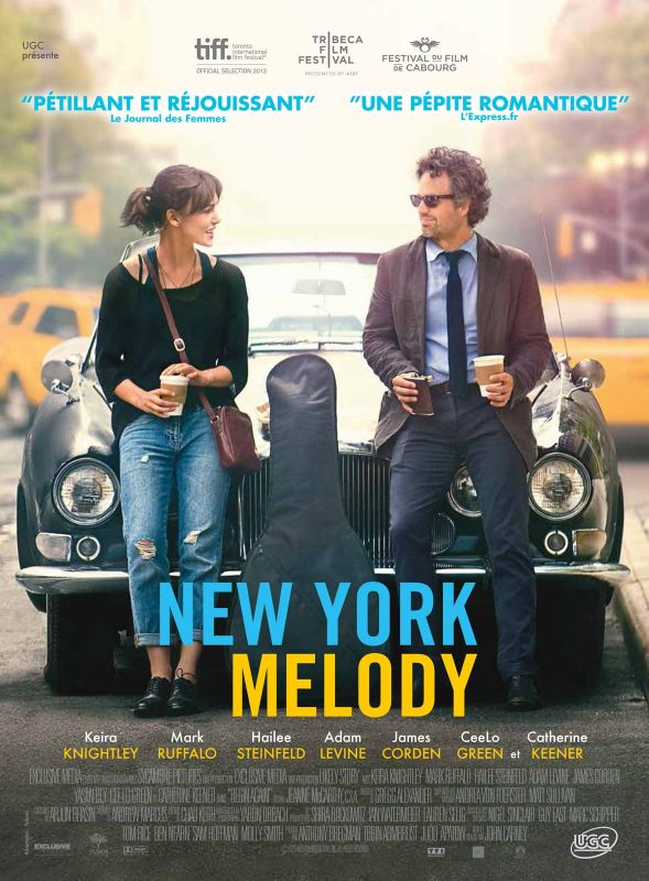 Affiche du film New York Melody (2014) de John Carney. Voir New York Melody en streaming / torrent sur meilleurs-films.fr