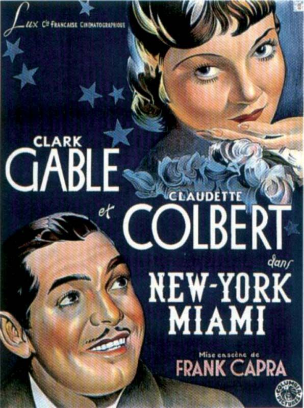 Affiche du film New York-Miami (1934) de Frank Capra Affiche du film New York-Miami (1934) de Frank Capra. Voir New York-Miami en streaming / torrent sur meilleurs-films.fr