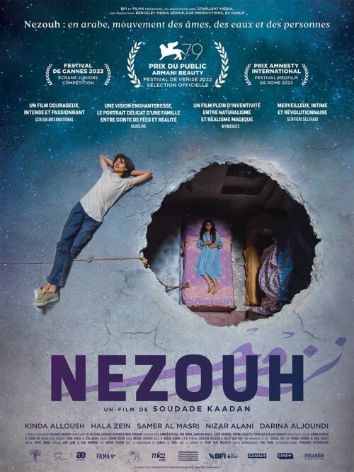 Affiche du film Nezouh (2023) de Soudade Kaadan. Voir Nezouh en streaming / torrent sur meilleurs-films.fr