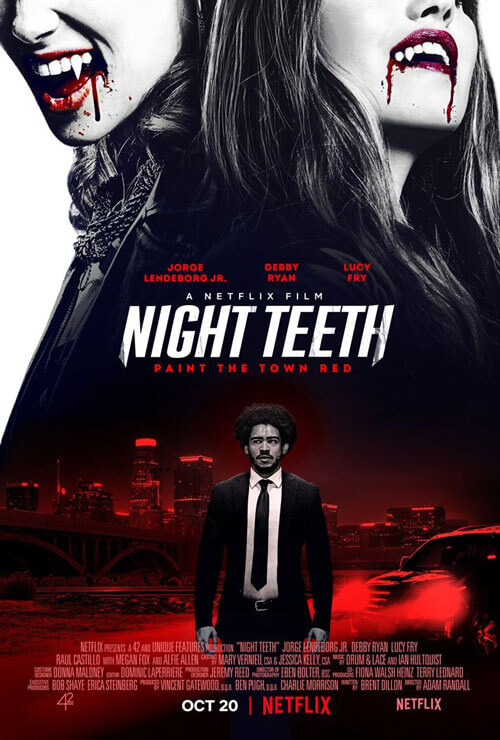 Affiche du film Night Teeth (2021) de Adam Randall Affiche du film Night Teeth (2021) de Adam Randall. Voir Night Teeth en streaming / torrent sur meilleurs-films.fr