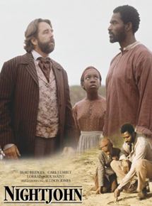 Affiche du film Nightjohn (1996) de Charles Burnett. Voir Nightjohn en streaming / torrent sur meilleurs-films.fr