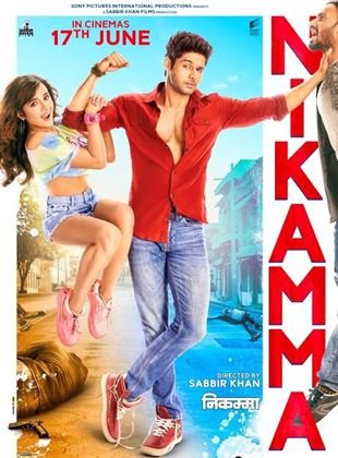 Affiche du film Nikamma (2022) de Sabir Khan. Voir Nikamma en streaming / torrent sur meilleurs-films.fr
