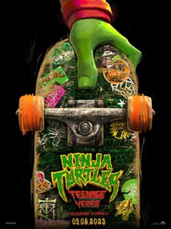 Affiche du film Ninja Turtles Teenage Years (2023) de Jeff Rowe.