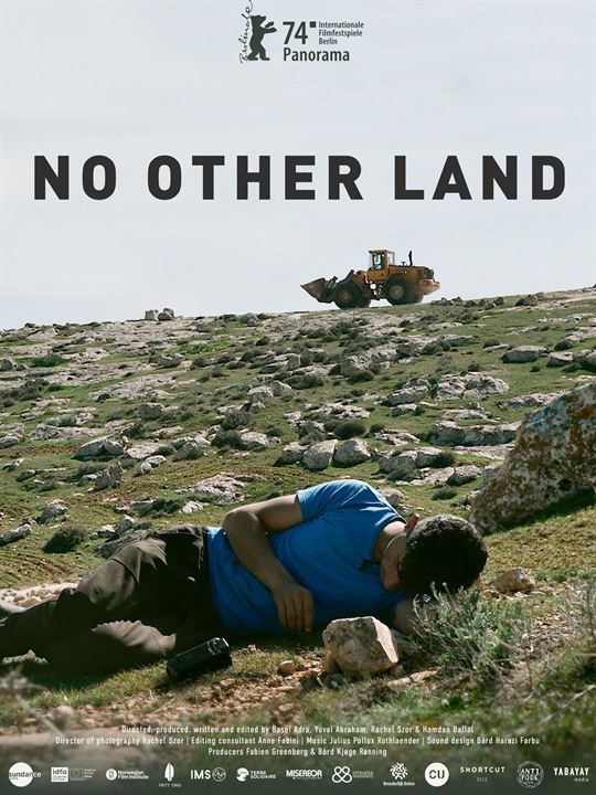 Affiche du film No Other Land (2024) de Basel Adra. Voir No Other Land en streaming / torrent sur meilleurs-films.fr