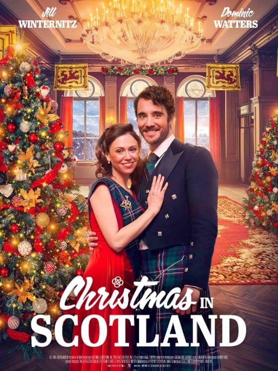 Affiche du film Noël en Ecosse (2024) de David Lumsden. Voir Noël en Ecosse en streaming / torrent sur meilleurs-films.fr