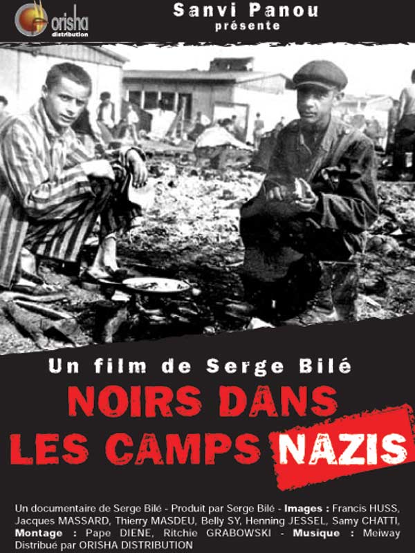 Affiche du court métrage Noirs dans les camps nazis (1995) de Serge Bilé. Voir Noirs dans les camps nazis en streaming / torrent sur meilleurs-films.fr