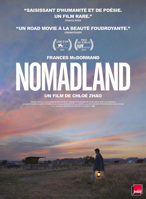 Affiche du film Nomadland (2021) de Chloé Zhao Affiche du film Nomadland (2021) de Chloé Zhao. Voir Nomadland en streaming / torrent sur meilleurs-films.fr