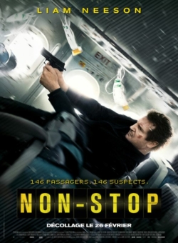 Affiche du film Non-Stop (2014) de Jaume Collet-Serra.