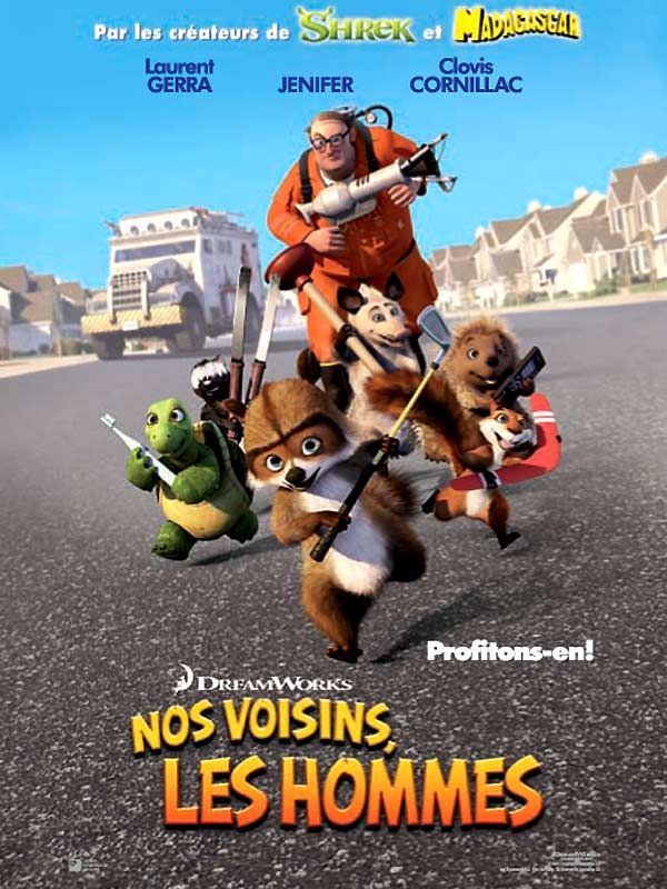 Affiche du film Nos voisins, les hommes (2006) de Karey Kirkpatrick Affiche du film Nos voisins, les hommes (2006) de Karey Kirkpatrick. Voir Nos voisins, les hommes en streaming / torrent sur meilleurs-films.fr