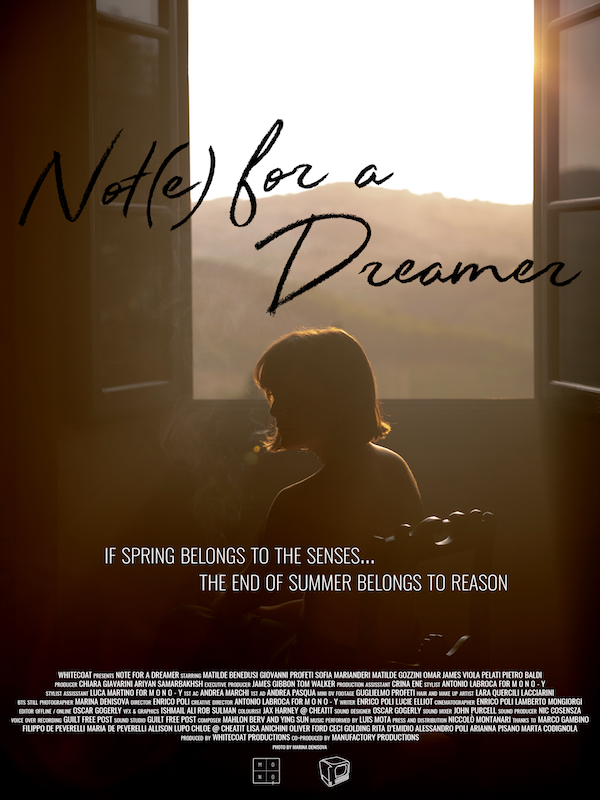 Affiche du court métrage Not(e) for a Dreamer (2018) de Enrico Poli Affiche du court métrage Not(e) for a Dreamer (2018) de Enrico Poli. Voir Not(e) for a Dreamer en streaming / torrent sur meilleurs-films.fr
