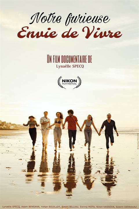 Affiche du court métrage Notre furieuse envie de vivre (2025) de Lynaëlle Specq. Voir Notre furieuse envie de vivre en streaming / torrent sur meilleurs-films.fr