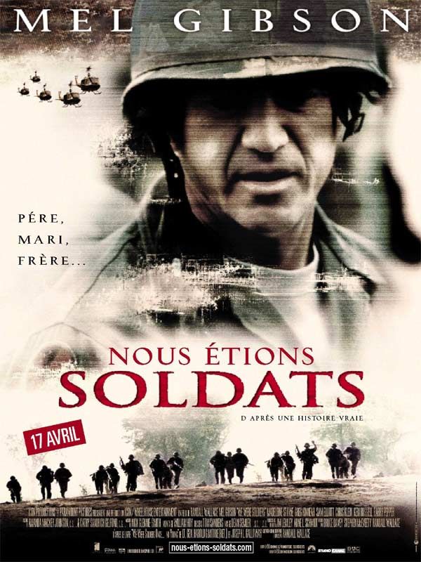 Affiche du film Nous étions soldats (2002) de Randall Wallace. Voir Nous étions soldats en streaming / torrent sur meilleurs-films.fr