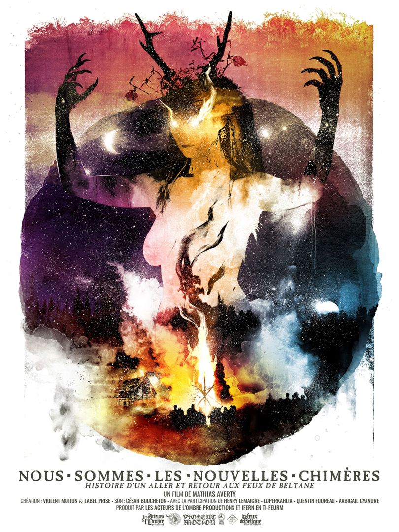 Affiche du court métrage Nous sommes les nouvelles chimères (2021) de Mathias Averty. Voir Nous sommes les nouvelles chimères en streaming / torrent sur meilleurs-films.fr