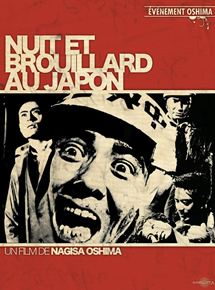 Affiche du film Nuit et brouillard au Japon (1960) de Nagisa Oshima. Voir Nuit et brouillard au Japon en streaming / torrent sur meilleurs-films.fr