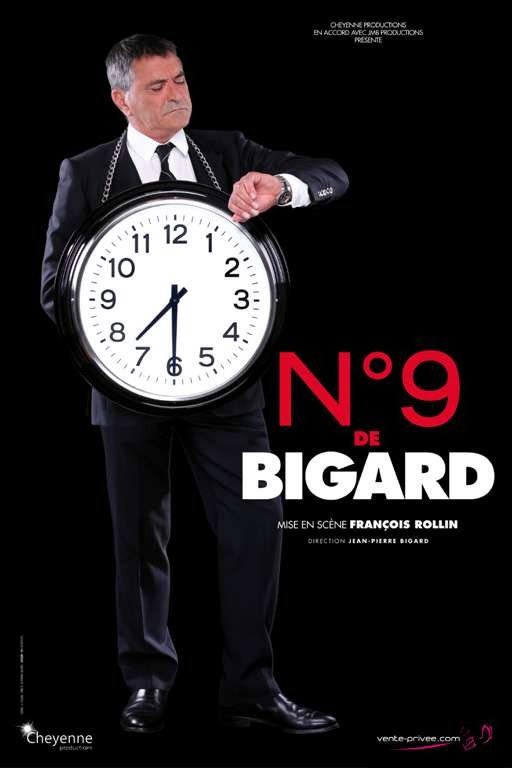 Affiche du film Numéro 9 de Bigard () de Jean-Marie Bigard. Voir Numéro 9 de Bigard en streaming / torrent sur meilleurs-films.fr