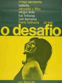 Affiche du film O Desafio (1965) de Paulo César Saraceni Affiche du film O Desafio (1965) de Paulo César Saraceni. Voir O Desafio en streaming / torrent sur meilleurs-films.fr