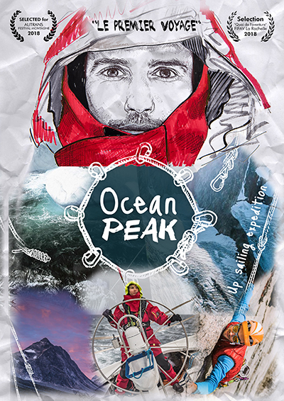 Affiche du court métrage Ocean Peak (2018) de Robin Montrau. Voir Ocean Peak en streaming / torrent sur meilleurs-films.fr