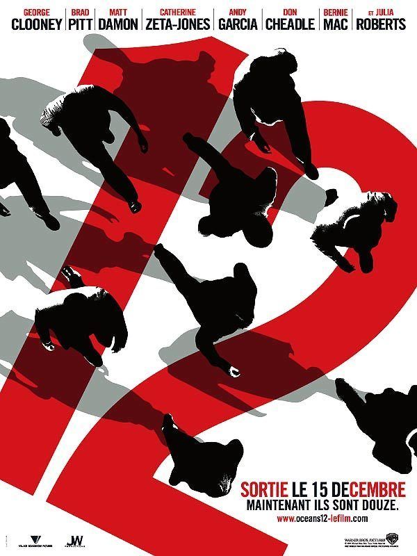 Affiche du film Ocean’s Twelve (2004) de Steven Soderbergh. Voir Ocean’s Twelve en streaming / torrent sur meilleurs-films.fr