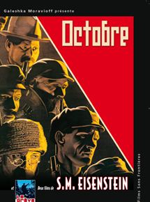 Affiche du film Octobre (1928) de Grigori Aleksandrov. Voir Octobre en streaming / torrent sur meilleurs-films.fr