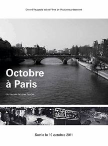 Affiche du film Octobre à Paris (1962) de Jacques Panijel. Voir Octobre à Paris en streaming / torrent sur meilleurs-films.fr