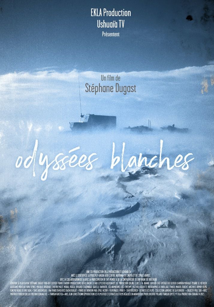Affiche du court métrage Odyssées Blanches (2025) de . Voir Odyssées Blanches en streaming / torrent sur meilleurs-films.fr