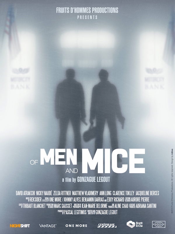 Affiche du court métrage Of Men and Mice (2015) de Gonzague Legout. Voir Of Men and Mice en streaming / torrent sur meilleurs-films.fr