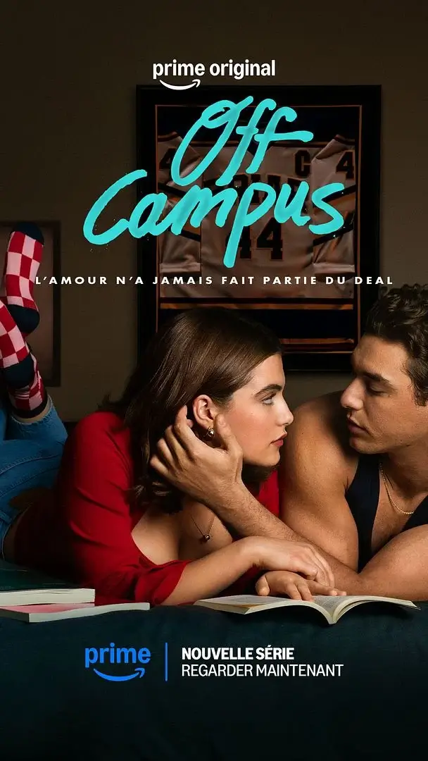 Affiche de la série Off Campus (2025) de Gina Fattore & Louisa Levy.