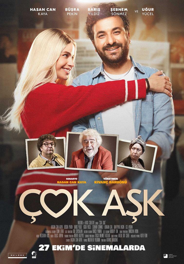 Affiche du film Çok Aşk (2022) de Kıvanç Baruönü. Voir Çok Aşk en streaming / torrent sur meilleurs-films.fr