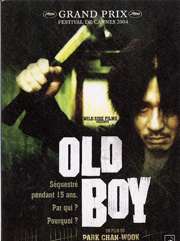 Affiche du film Old Boy (2003) de Park Chan-Wook. Voir Old Boy en streaming / torrent sur meilleurs-films.fr