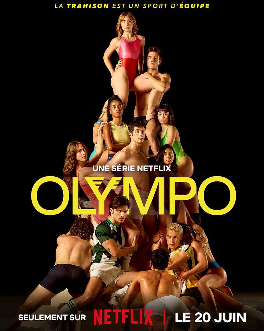 Affiche de la série Olympo (2025) de Jan Matheu Montserrat. Voir Olympo en streaming / torrent sur meilleurs-films.fr