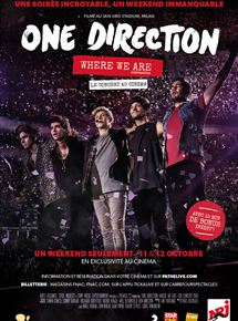Affiche du film One Direction: Where We Are  The Concert Film (2014) de Paul Dugdale. Voir One Direction: Where We Are  The Concert Film en streaming / torrent sur meilleurs-films.fr