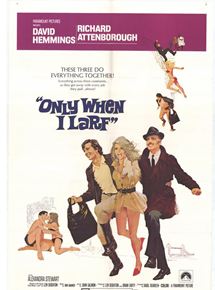 Affiche du film Only When I Larf (1968) de Basil Dearden Affiche du film Only When I Larf (1968) de Basil Dearden. Voir Only When I Larf en streaming / torrent sur meilleurs-films.fr