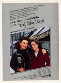 Affiche du film Only When I Laugh (1981) de Glenn Jordan Affiche du film Only When I Laugh (1981) de Glenn Jordan. Voir Only When I Laugh en streaming / torrent sur meilleurs-films.fr