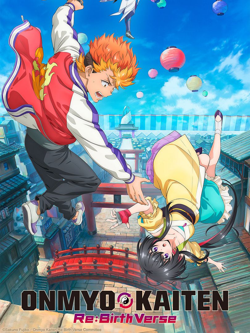 Affiche de la série Onmyo Kaiten Re:Birth Verse (2025) de . Voir Onmyo Kaiten Re:Birth Verse en streaming / torrent sur meilleurs-films.fr