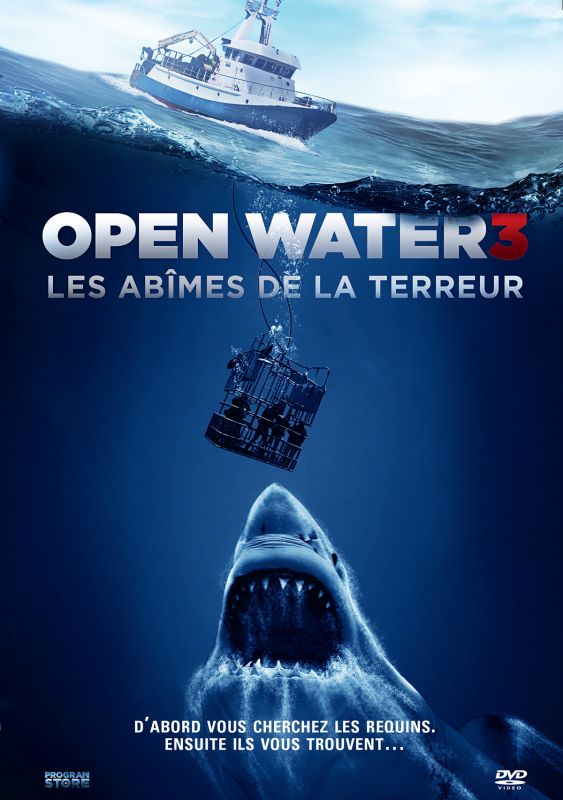 Affiche du film Open Water 3 : Les abîmes de la terreur (2017) de Gerald Rascionato. Voir Open Water 3 : Les abîmes de la terreur en streaming / torrent sur meilleurs-films.fr