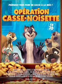 Affiche du film Opération Casse-noisette (2014) de Peter Lepeniotis. Voir Opération Casse-noisette en streaming / torrent sur meilleurs-films.fr