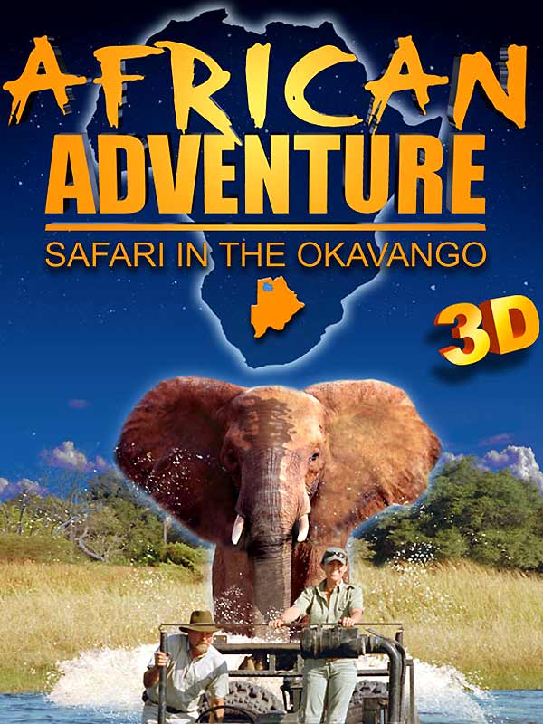 Affiche du court métrage Opération Okavango 3D (2007) de Ben Stassen. Voir Opération Okavango 3D en streaming / torrent sur meilleurs-films.fr